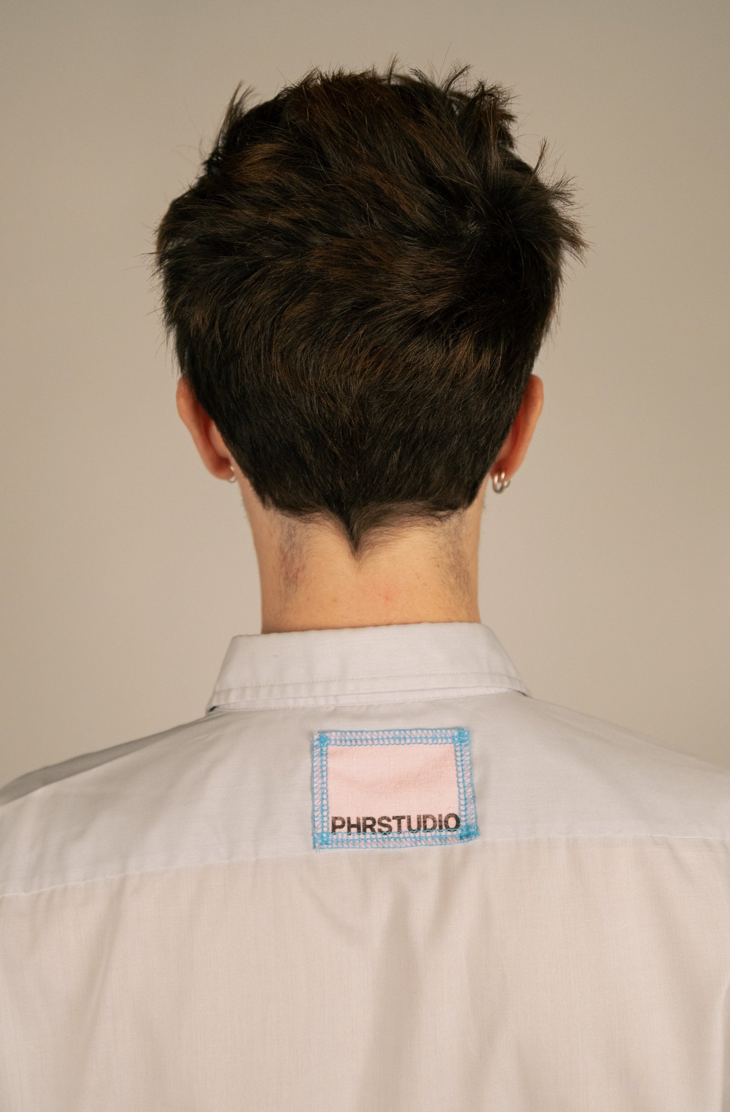 Chemise dentelle - Grise PHRSTUDIO