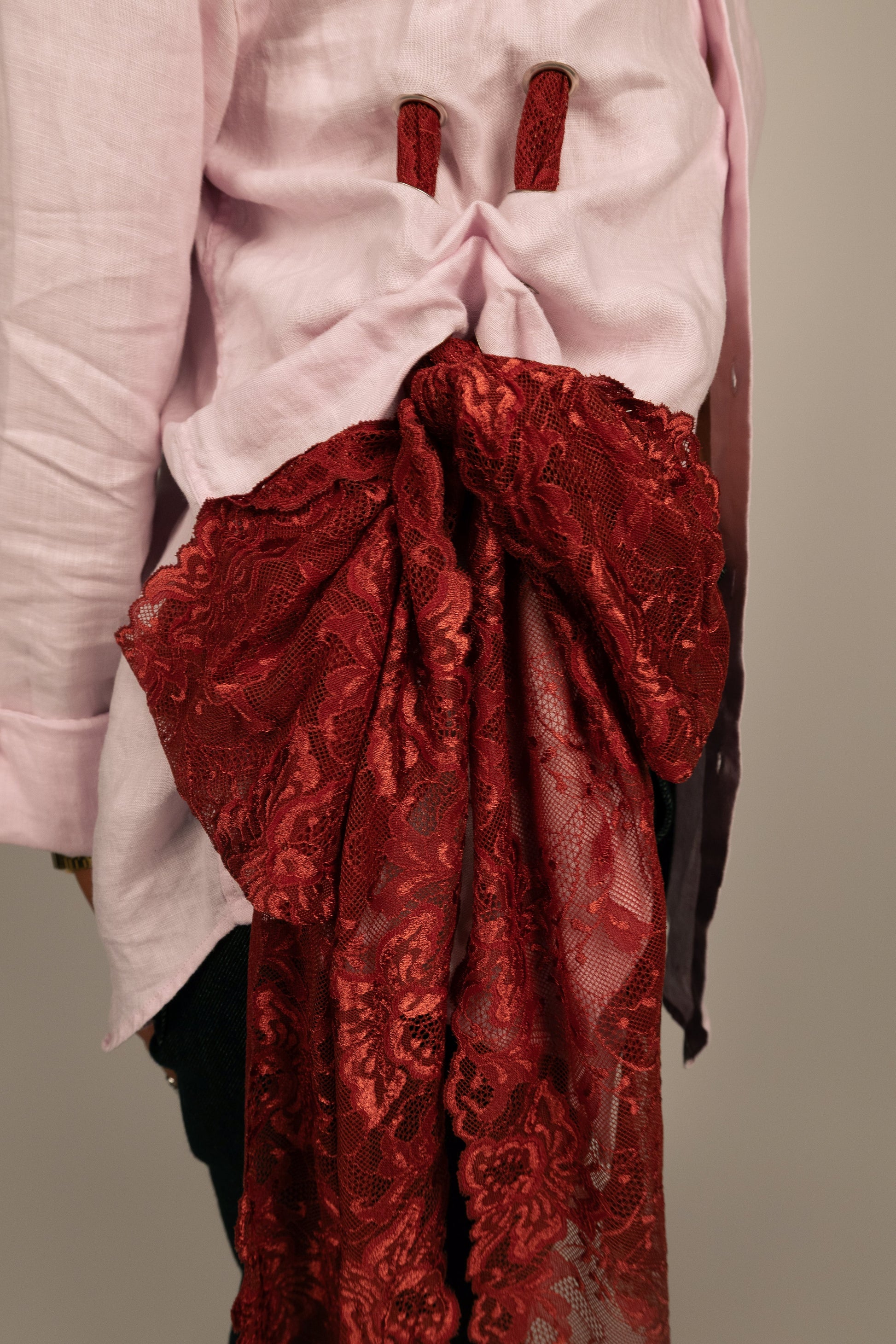 Chemise oeillets - Rose PHRSTUDIO