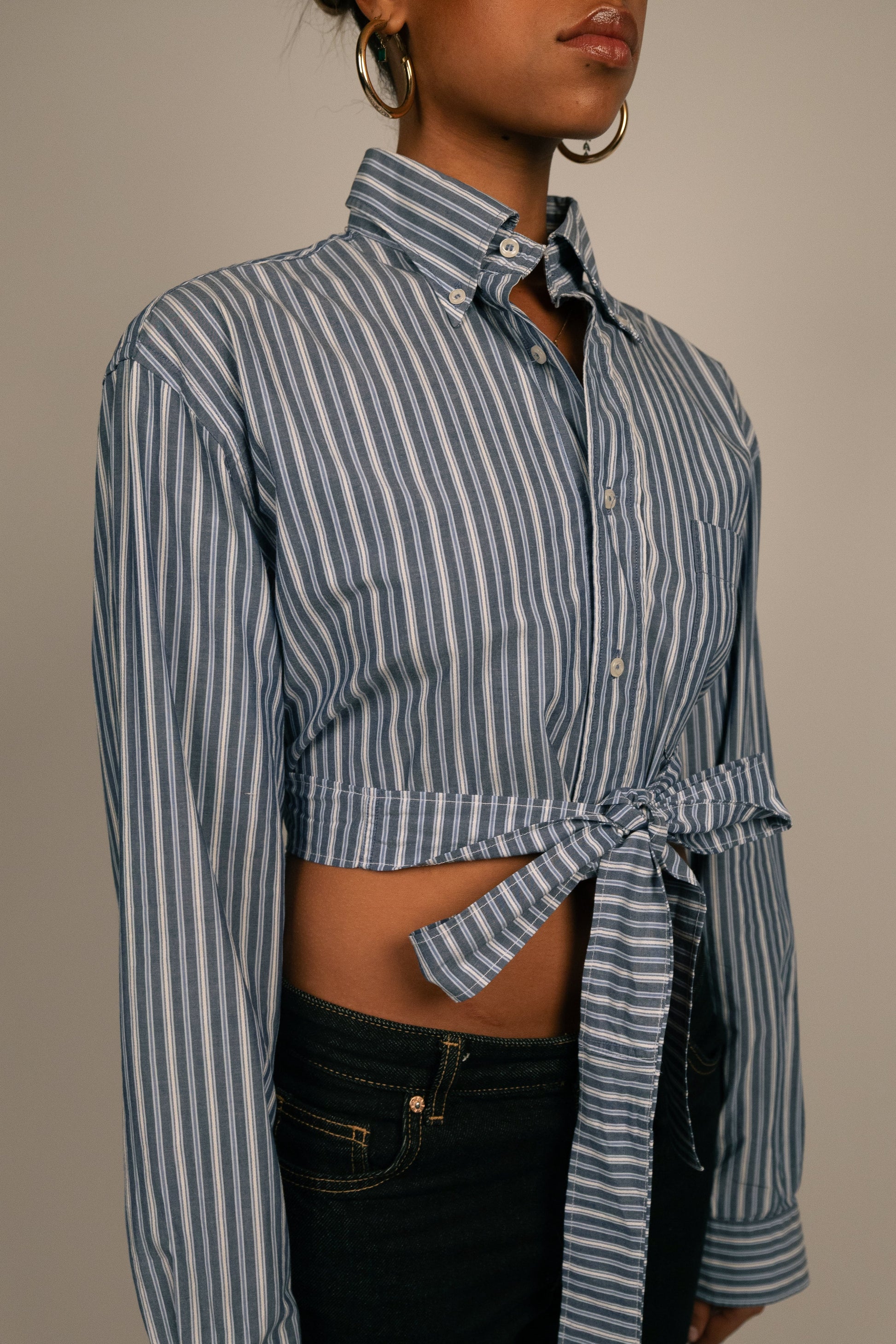 Chemise dos nu - Denim PHRSTUDIO