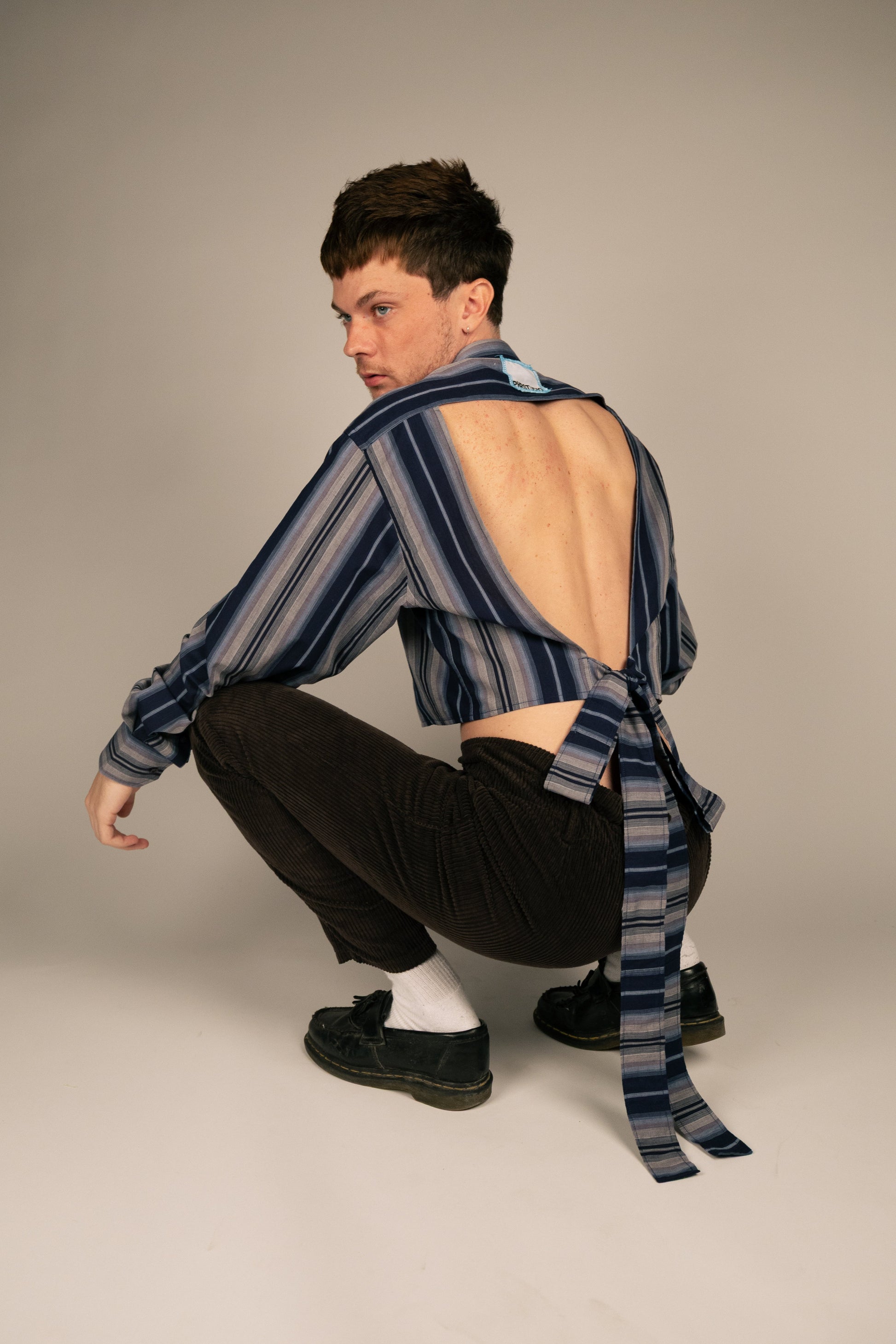 Chemise dos nu - Marine PHRSTUDIO