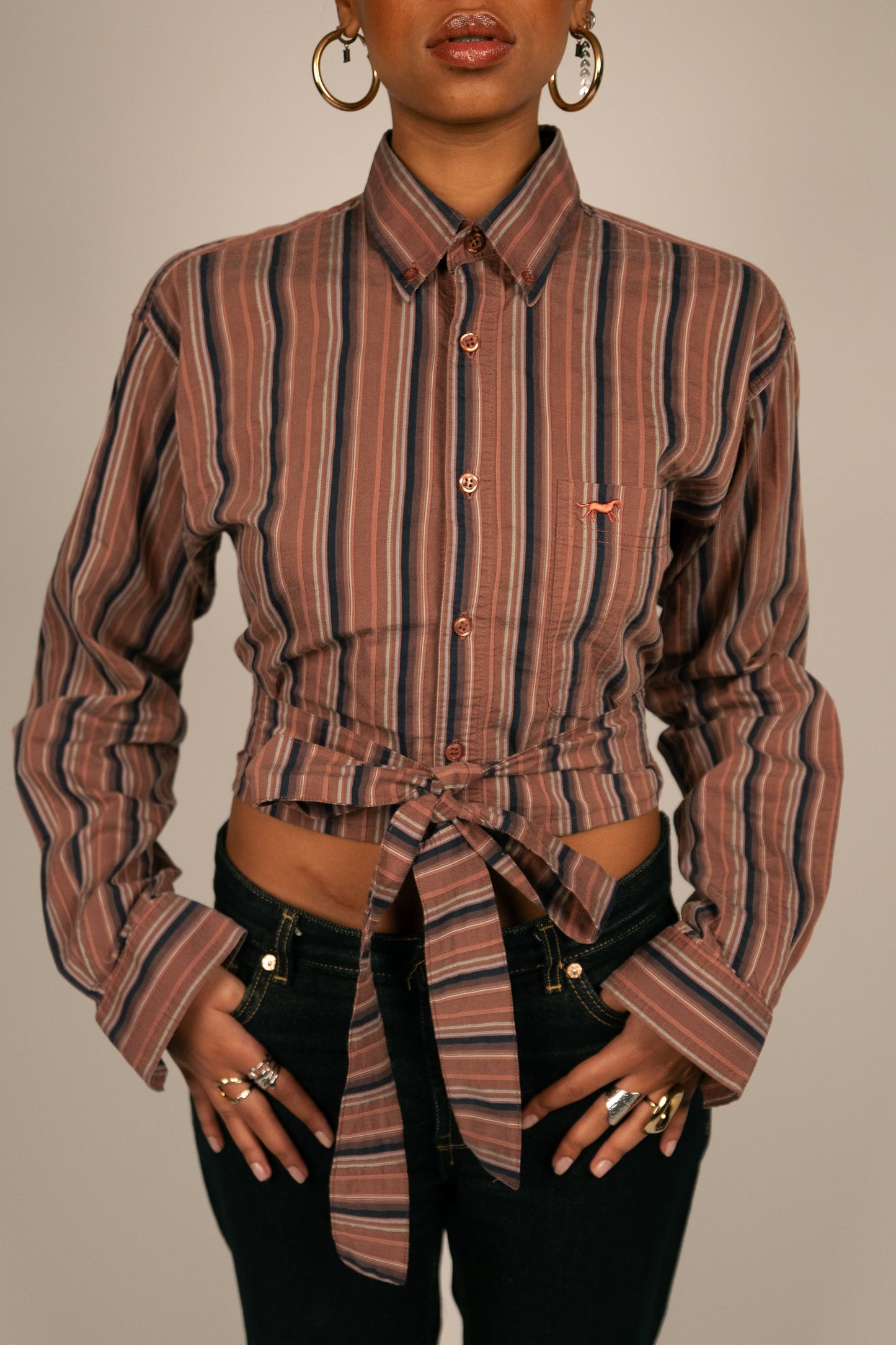 Chemise dos nu - Terracotta PHRSTUDIO