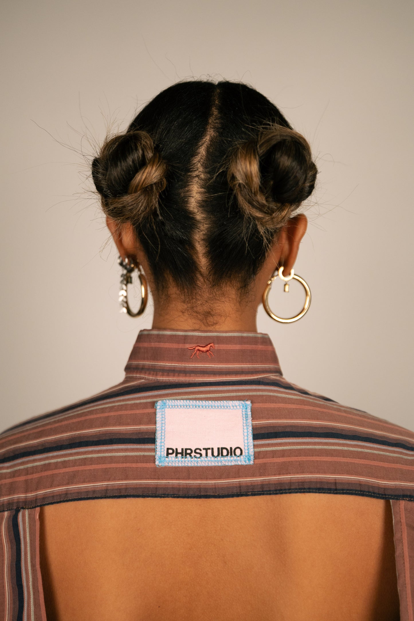 Chemise dos nu - Terracotta PHRSTUDIO