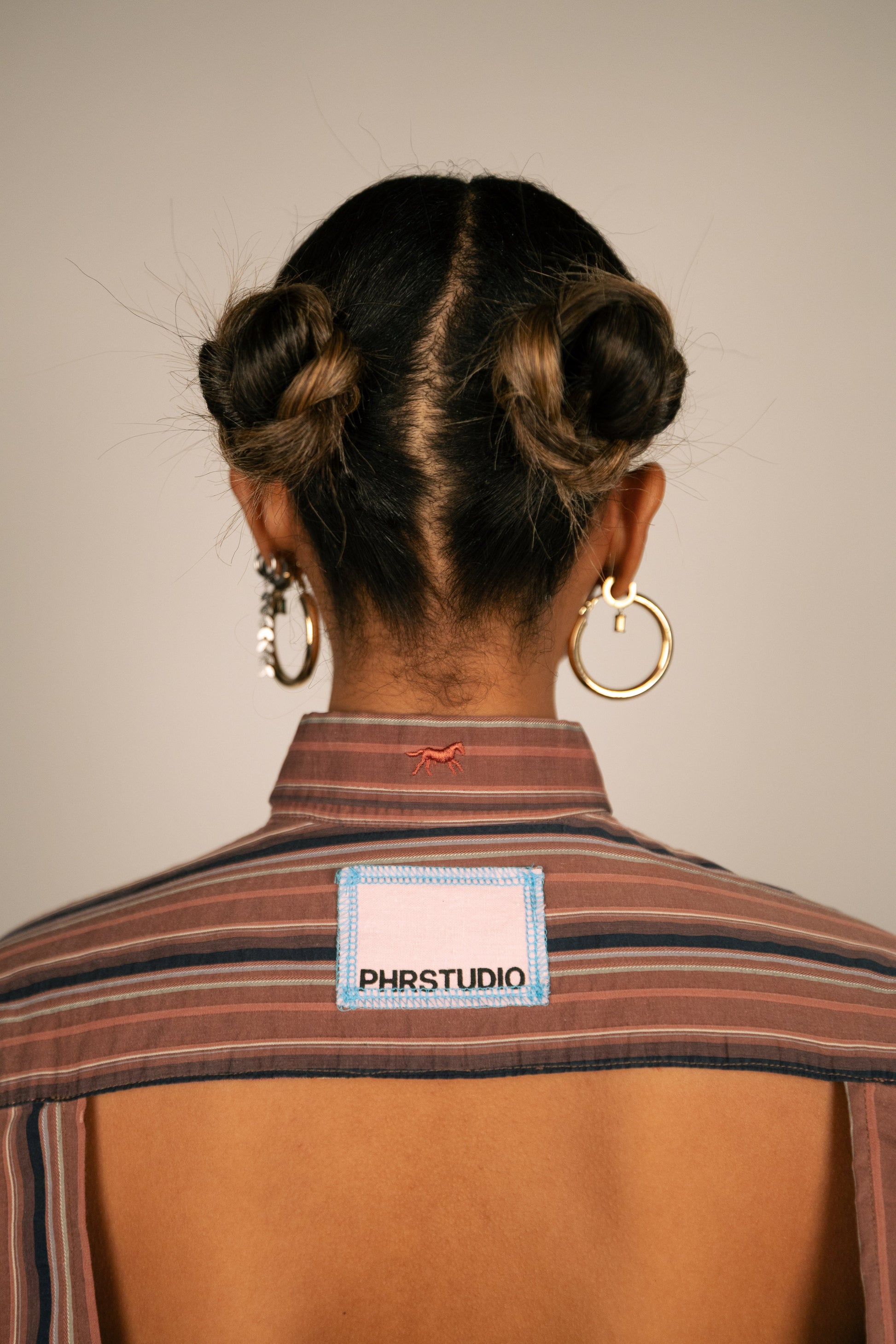 Chemise dos nu - Terracotta PHRSTUDIO