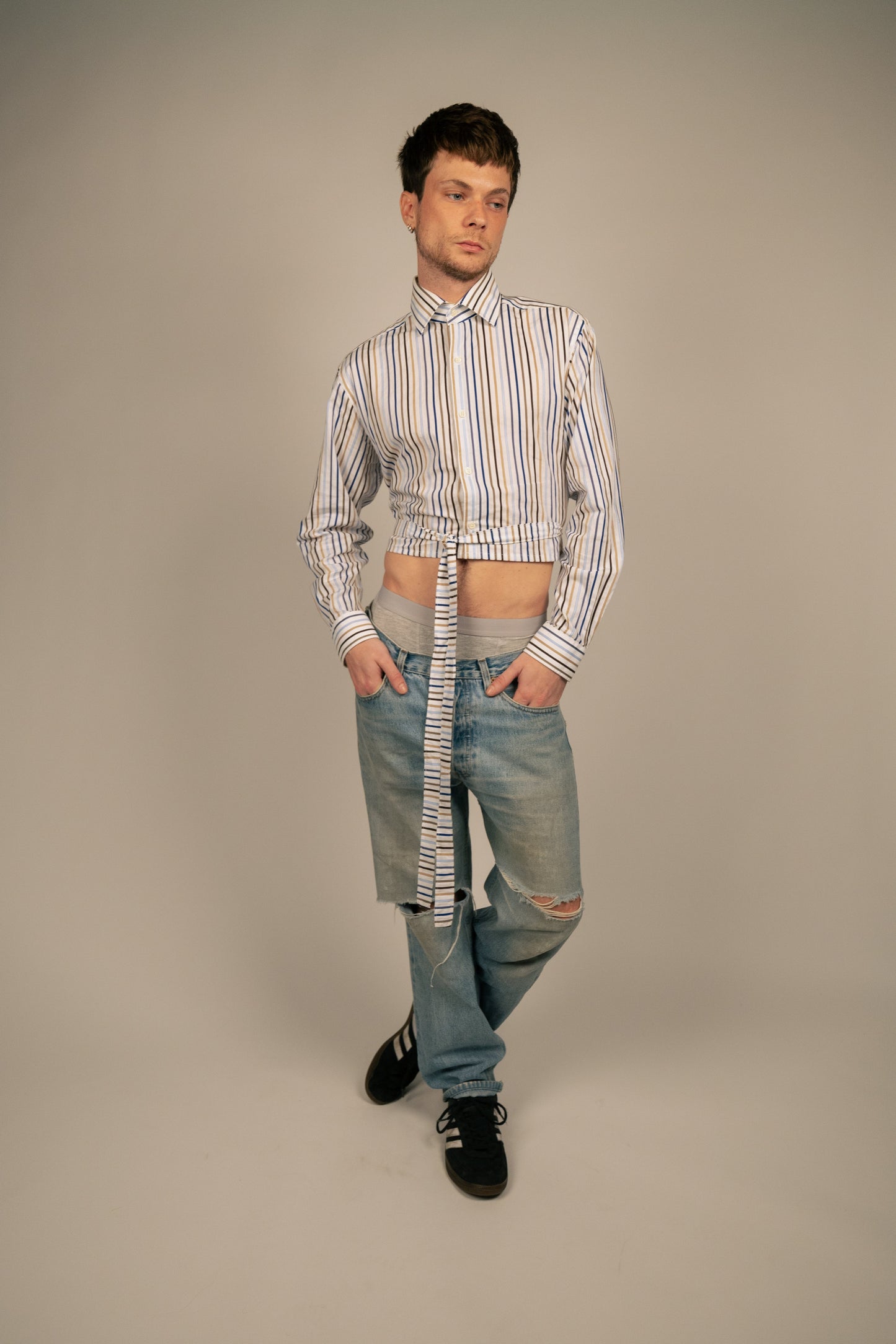 Chemise dos nu - Ivoire PHRSTUDIO