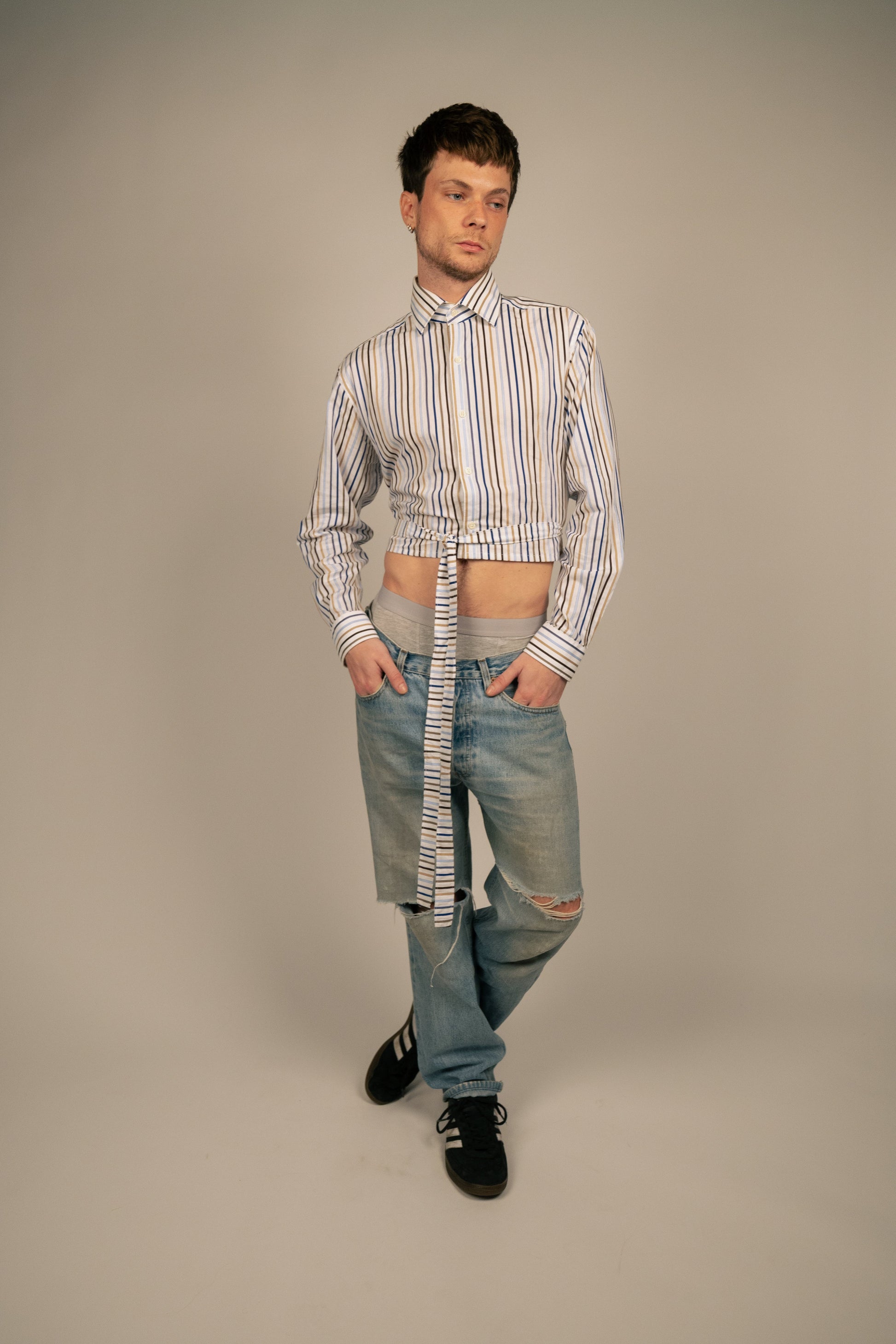 Chemise dos nu - Ivoire PHRSTUDIO