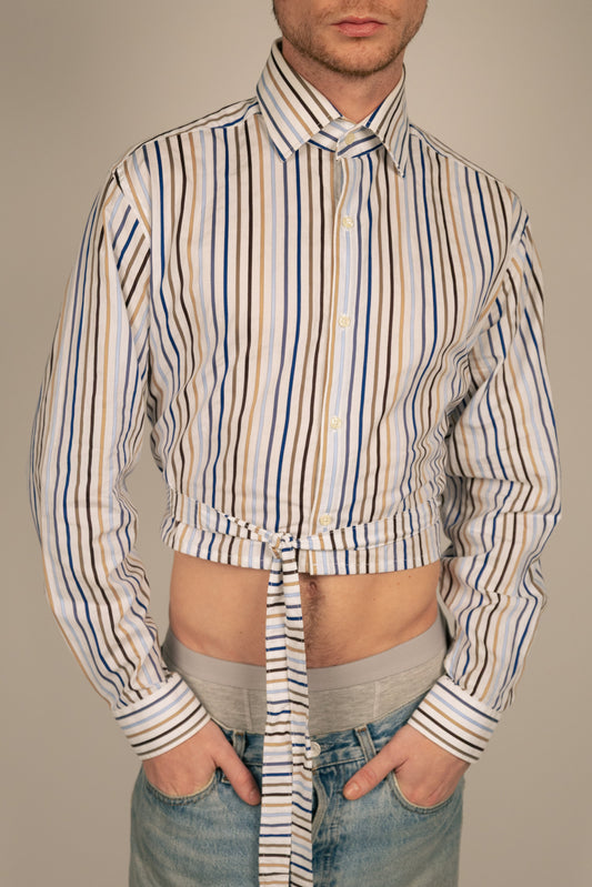 Chemise dos nu - Ivoire PHRSTUDIO