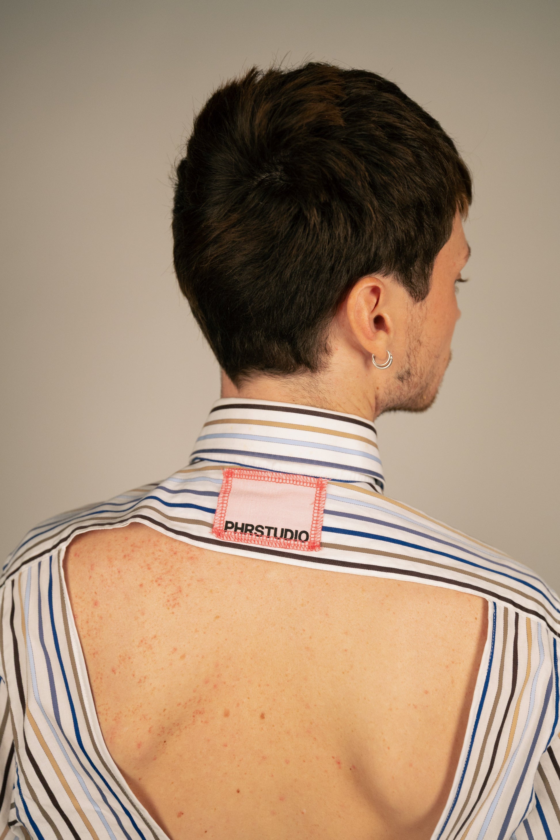 Chemise dos nu - Ivoire PHRSTUDIO