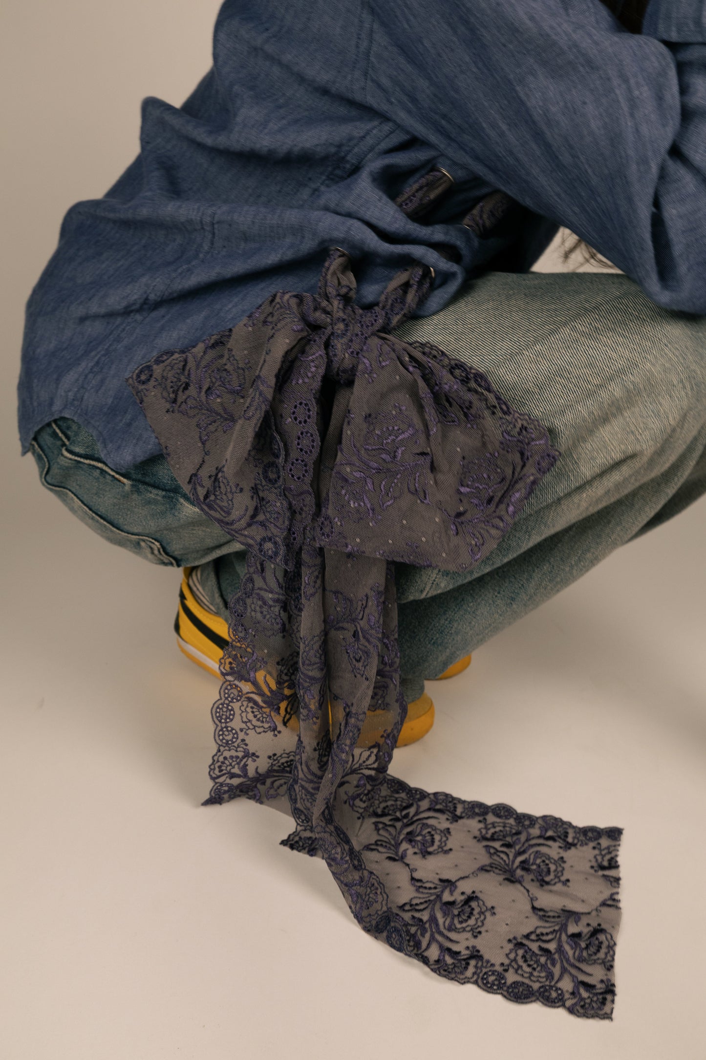 Chemise oeillets - Denim PHRSTUDIO