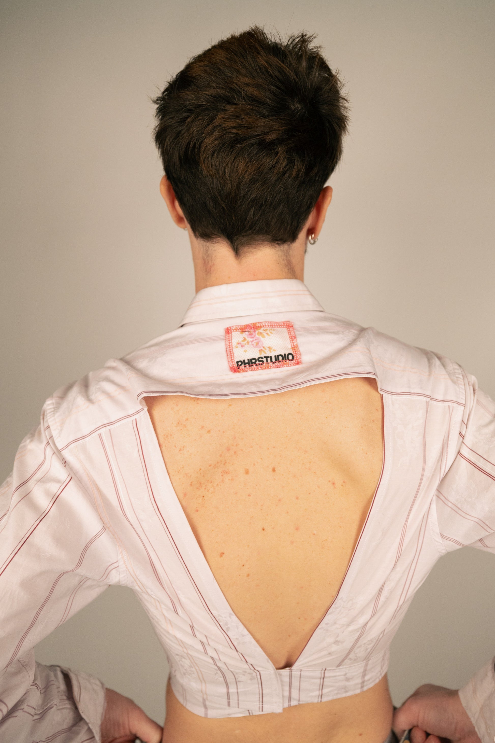 Chemise dos nu - Rose PHRSTUDIO