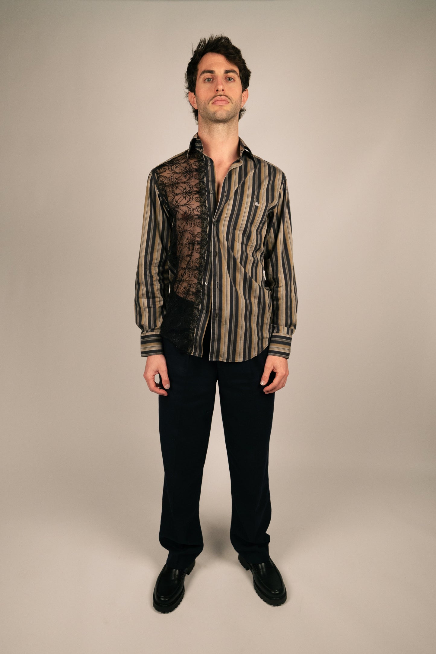 Chemise dentelle - Ocre PHRSTUDIO