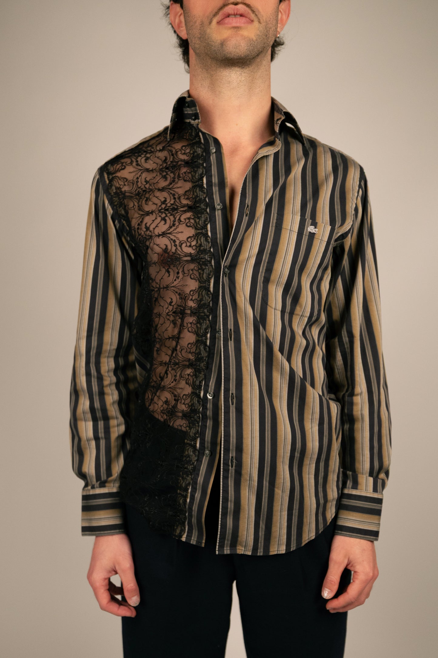 Chemise dentelle - Ocre PHRSTUDIO