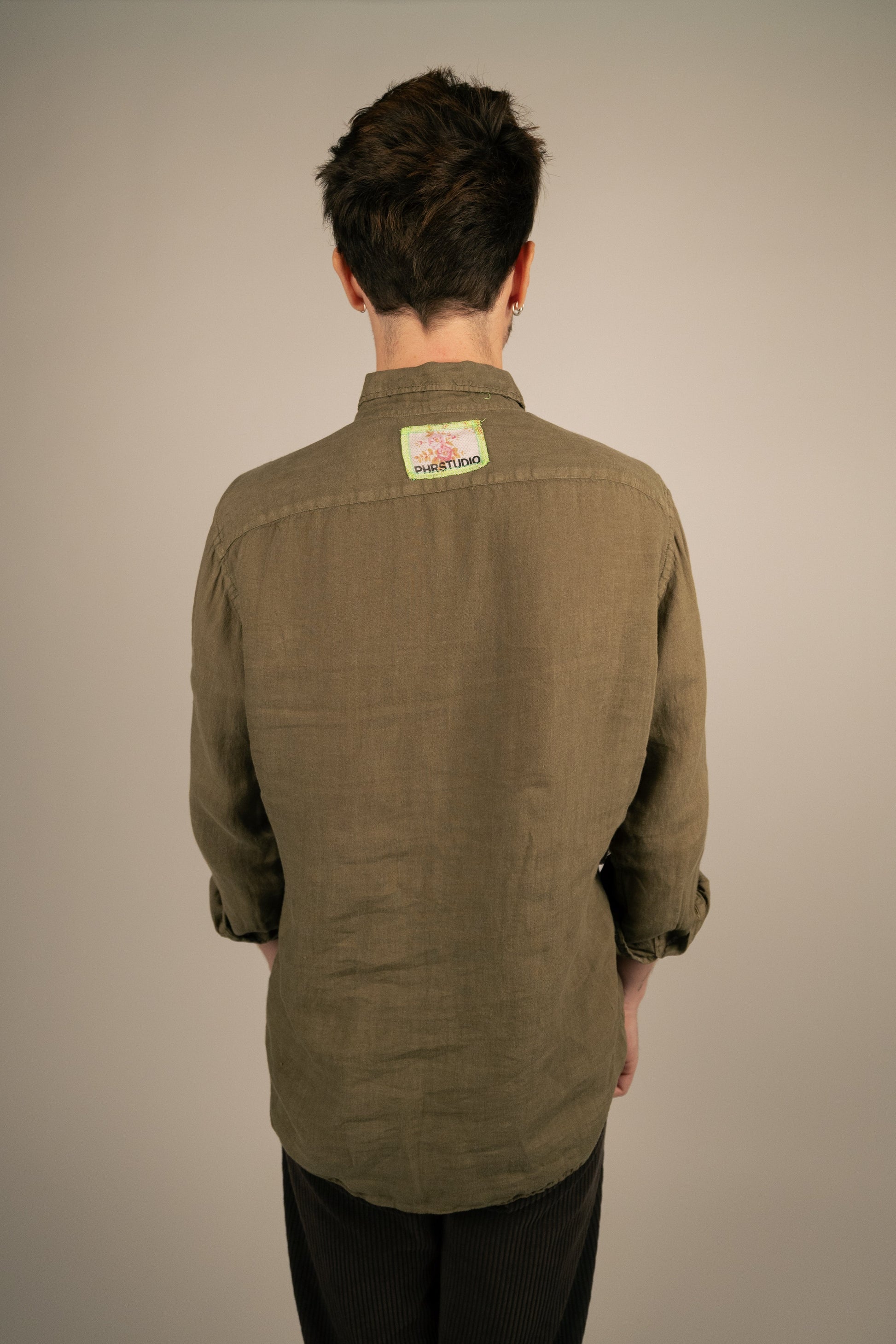 Chemise oeillets - Kaki PHRSTUDIO