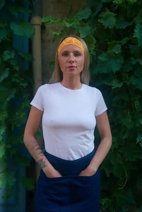 Bandeau jaune Ma boutique