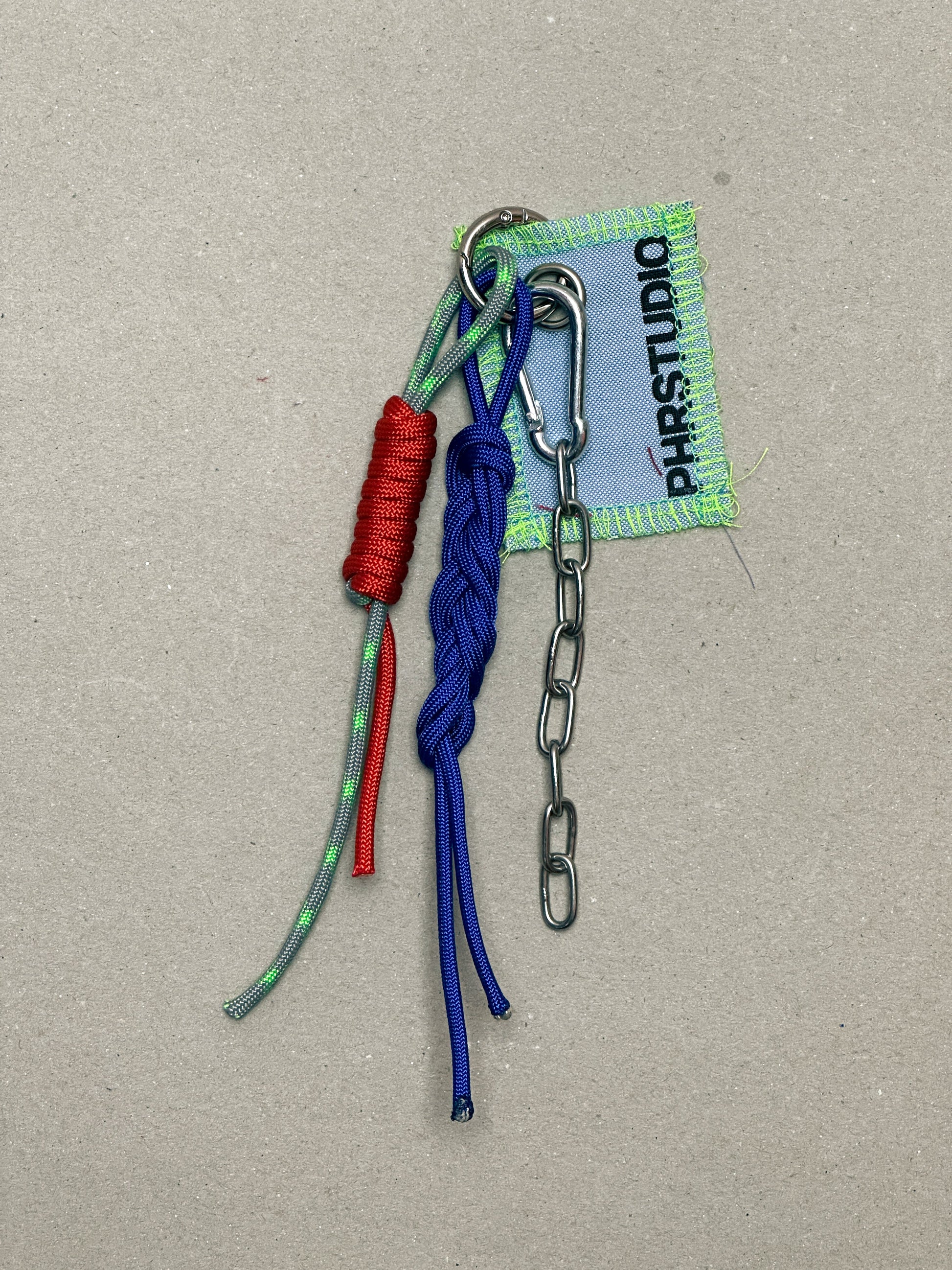 Grigri paracord - bleu PHRSTUDIO