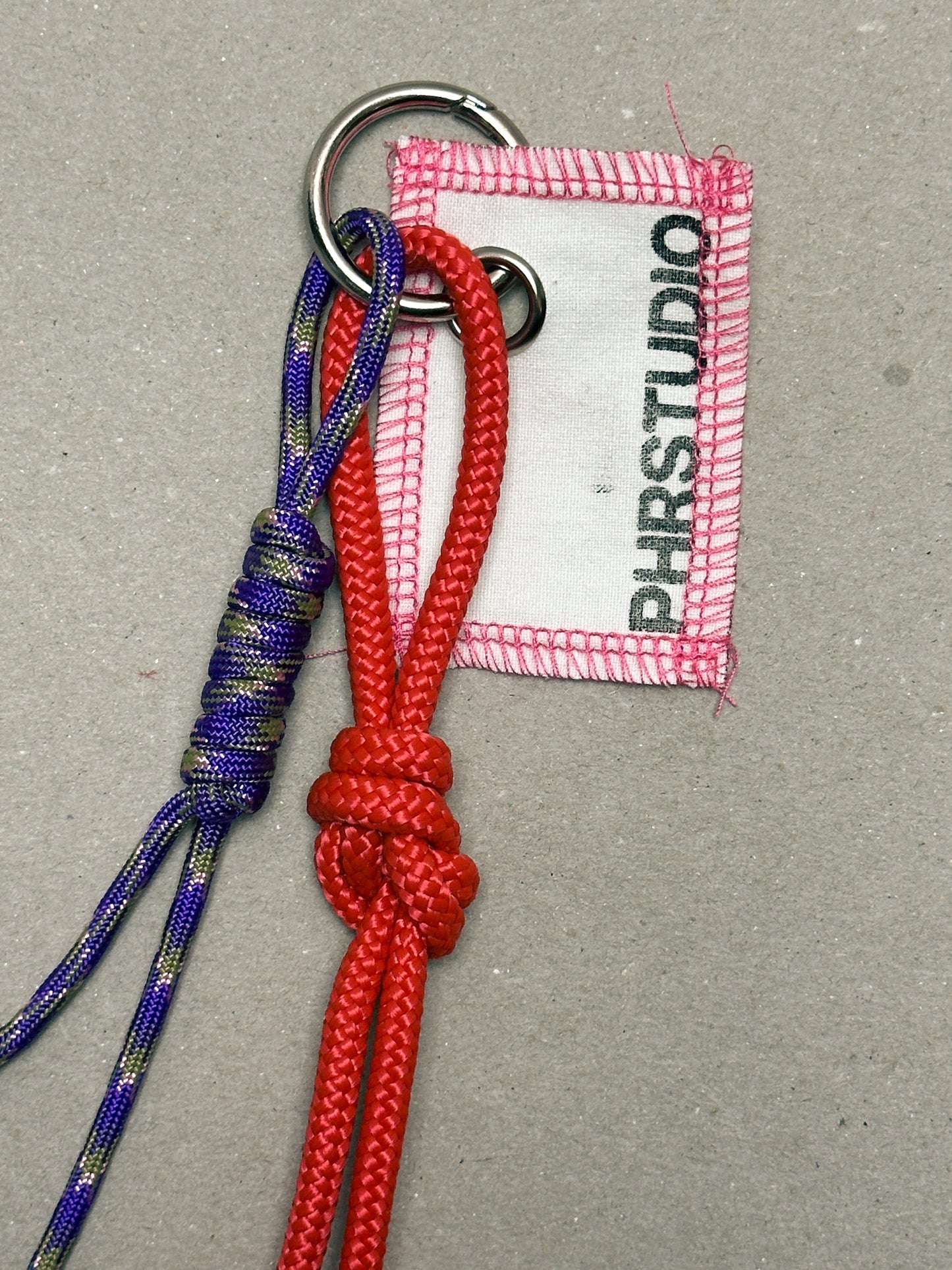 Grigri paracord - Rouge PHRSTUDIO