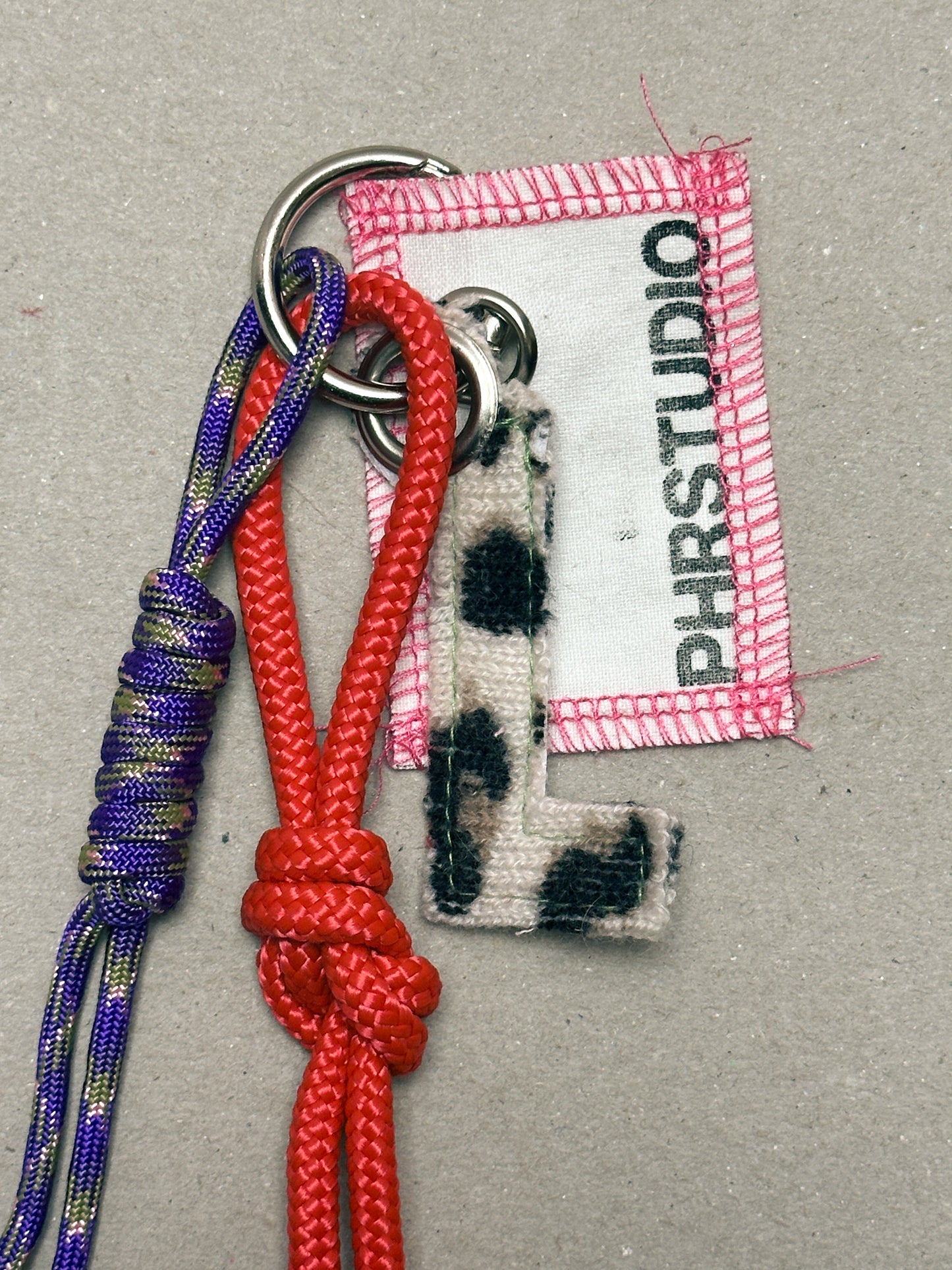 Grigri paracord - Rouge PHRSTUDIO