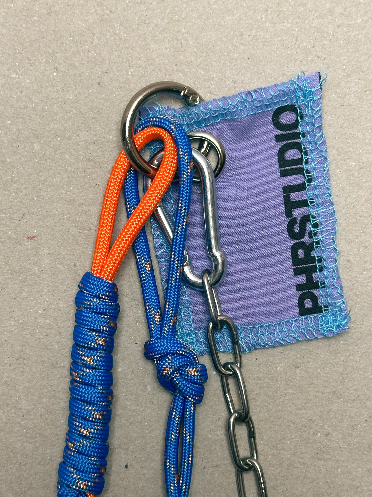 Grigri paracord - Bleu PHRSTUDIO