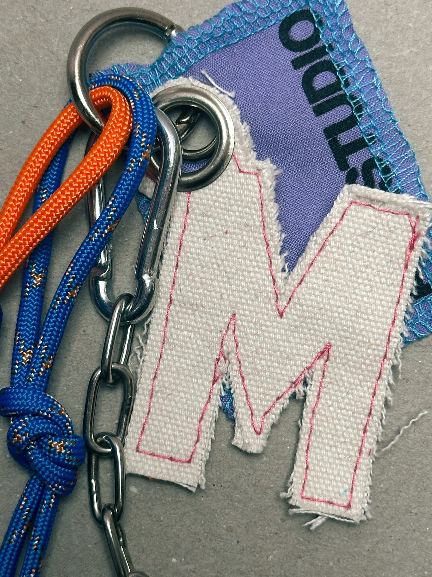 Grigri paracord - Bleu PHRSTUDIO